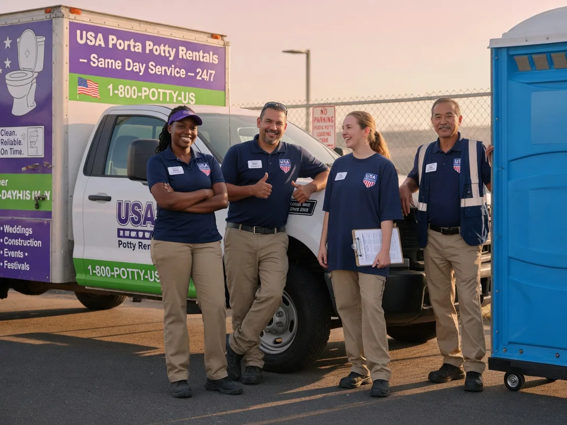 Porta Potty Rental company in Petaluma, CA